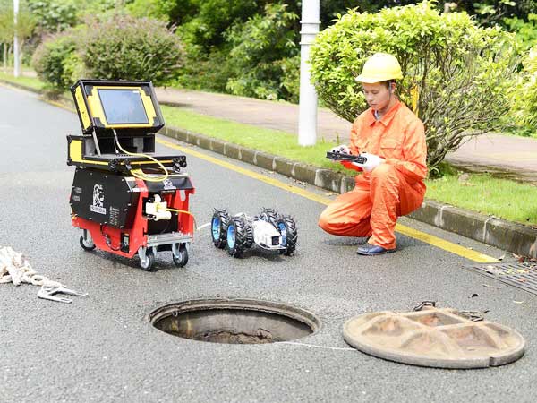 辉南管道机器人检测